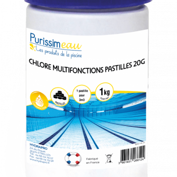 Chlore Multifonctions 20g-1kg