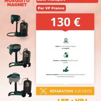 FORFAIT REVISION/NETTOYAGE MOSQUITO MAGNET SANS TRANSPORT