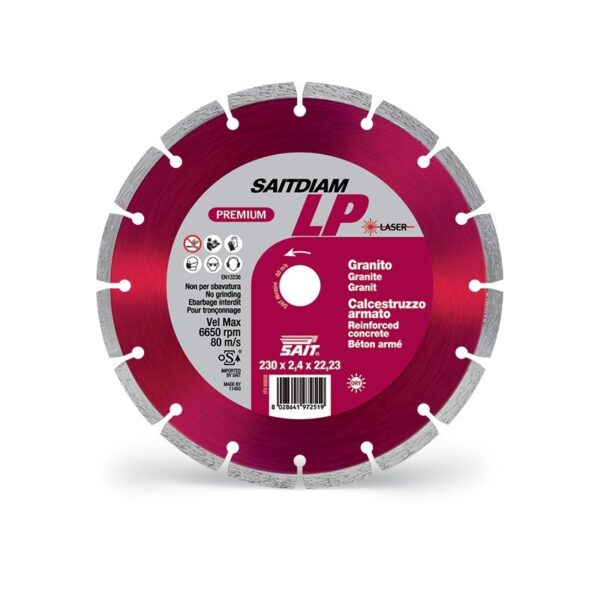 DISQUES DIAMANTES - SAITDIAM-LA  125 X 2.2 X 22.23 LP